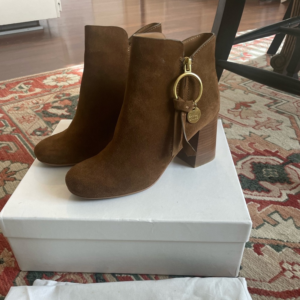 See by Chloé Suede Louise Boot